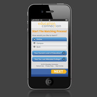 EC mobile site and kiosk interface